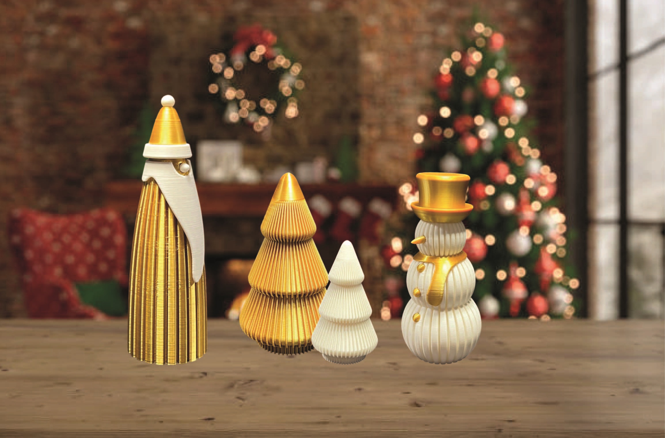 MODERNI BOŽIĆNI SET - Slika 2