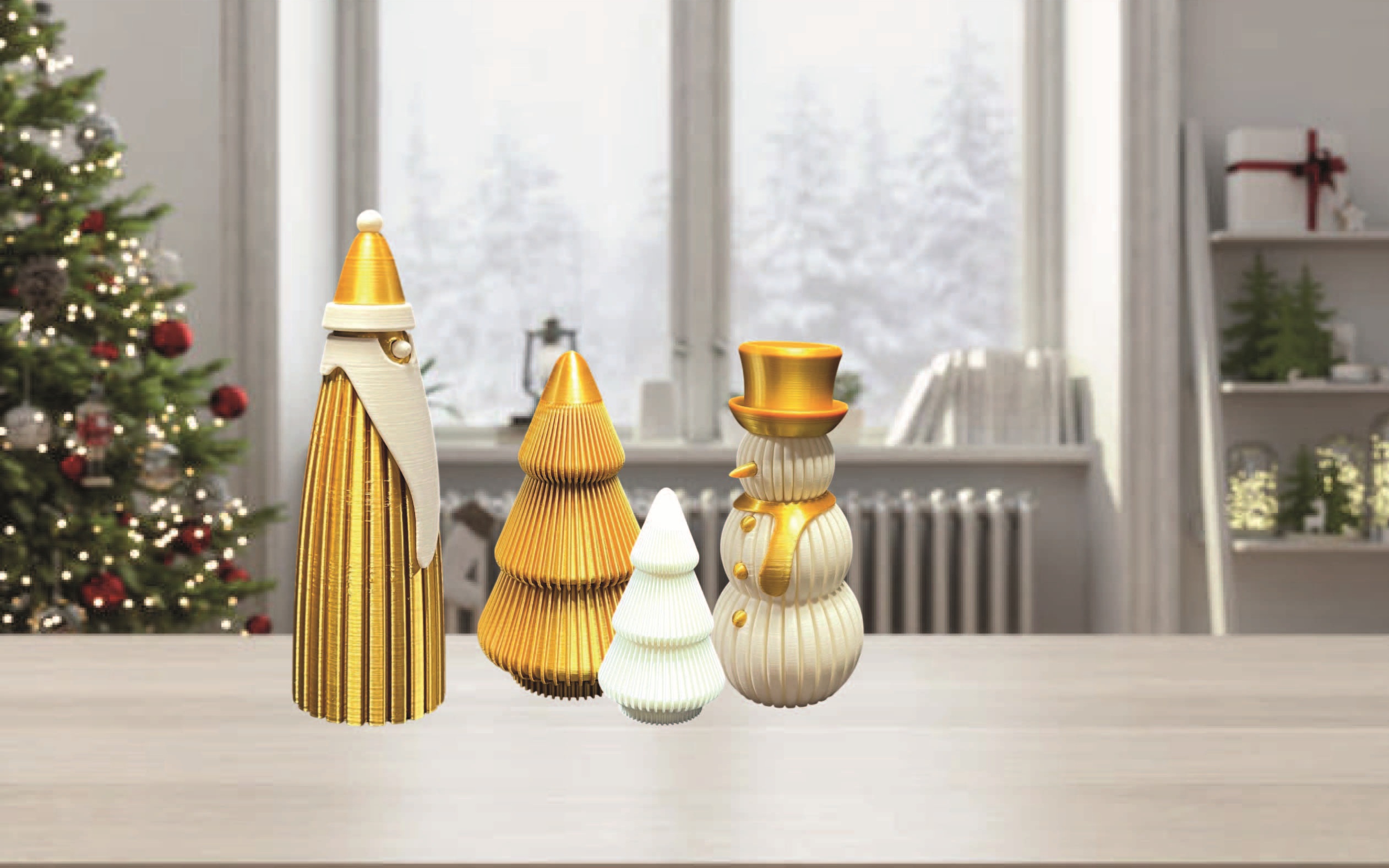 MODERNI BOŽIĆNI SET - Slika 2