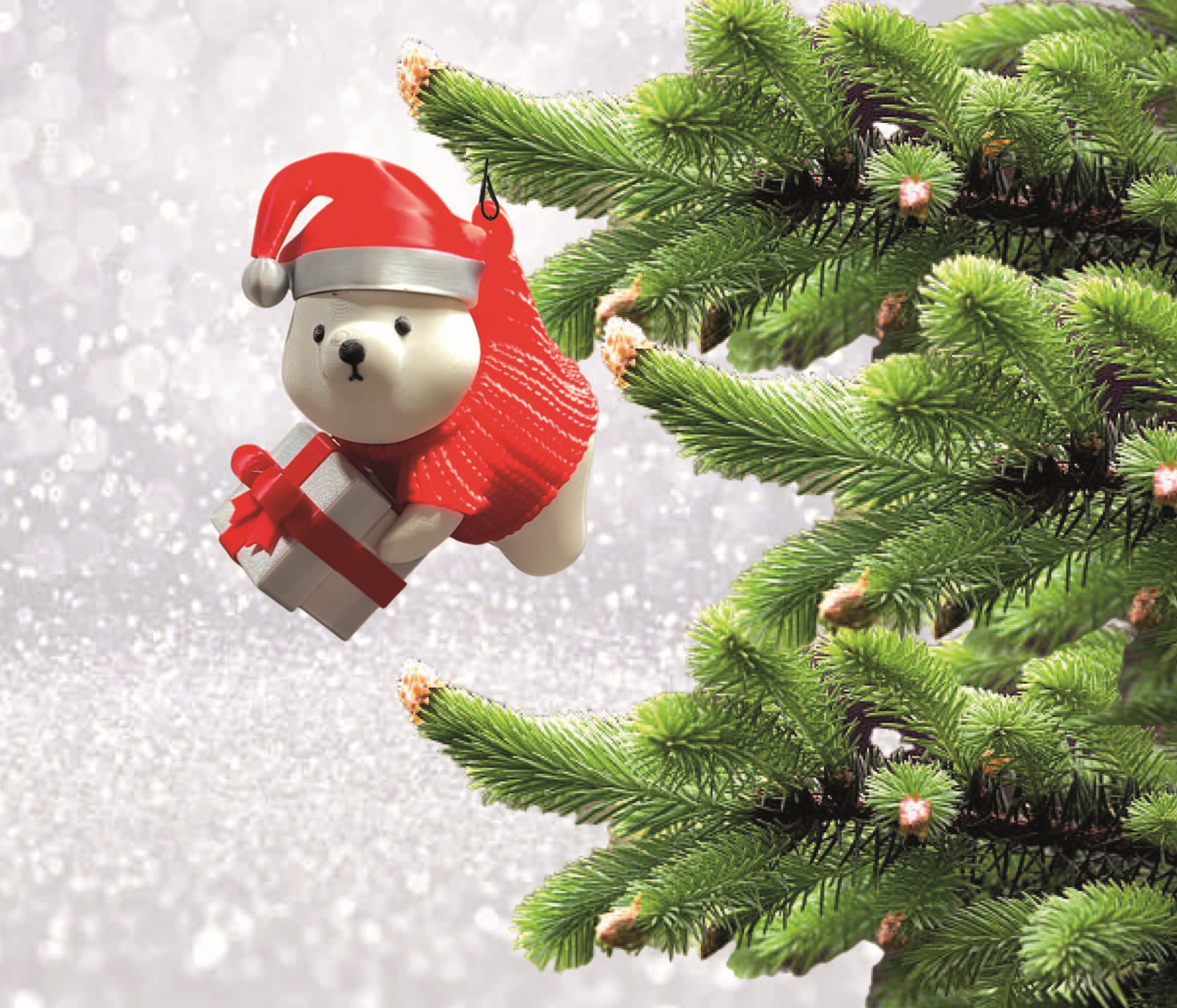 UKRAS ZA BOR - VISEĆI MEDO SA POKLONOM - Slika 2