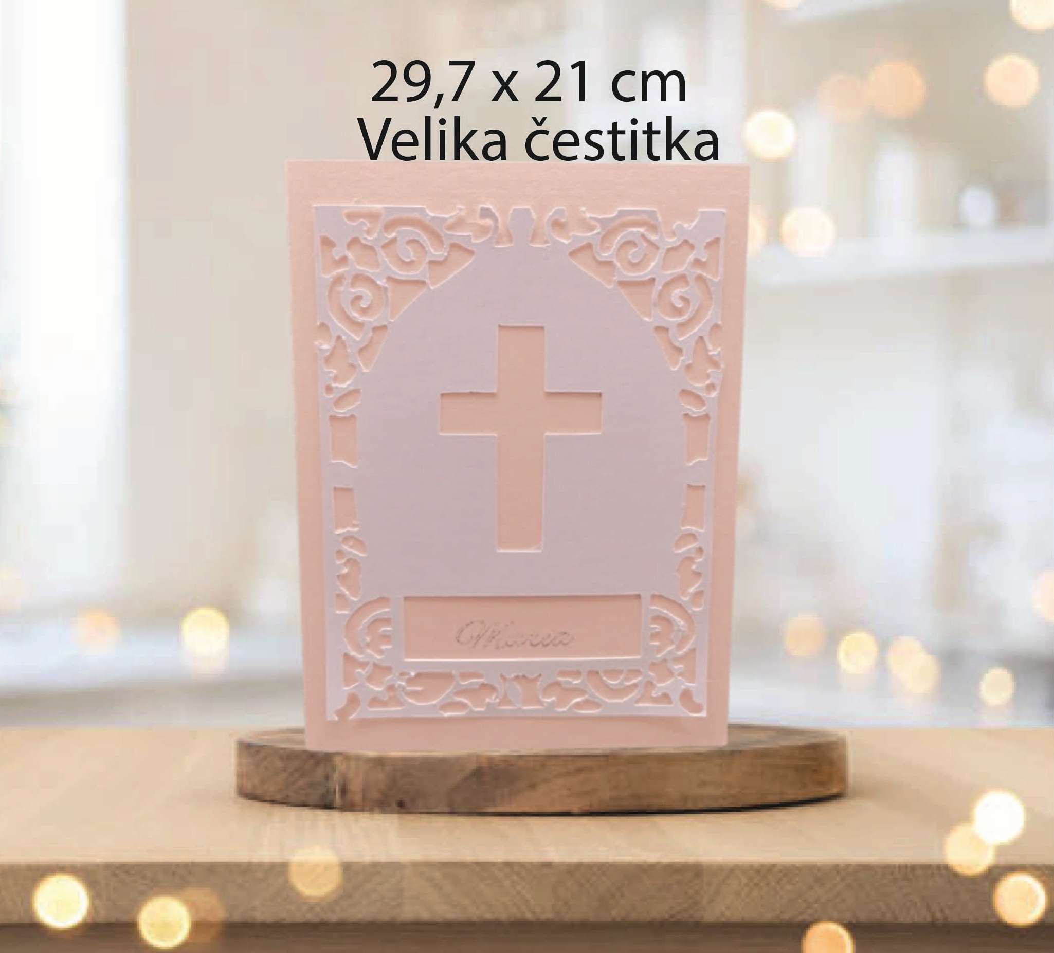 PERSONALIZIRANA ČESTITKA ZA KRŠTENJE #3 - Slika 4