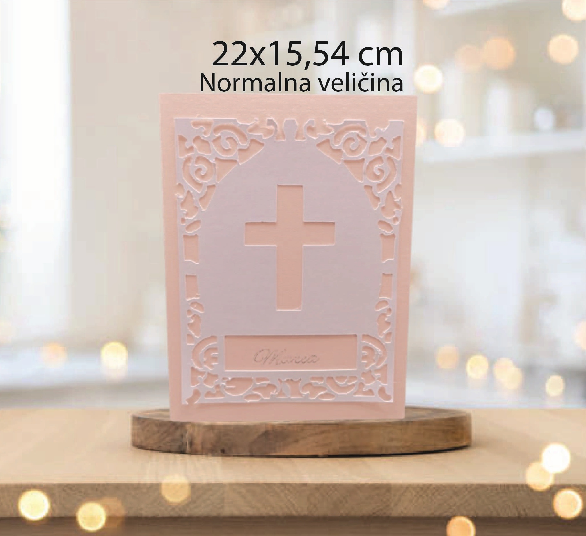 PERSONALIZIRANA ČESTITKA ZA KRŠTENJE #3 - Slika 3