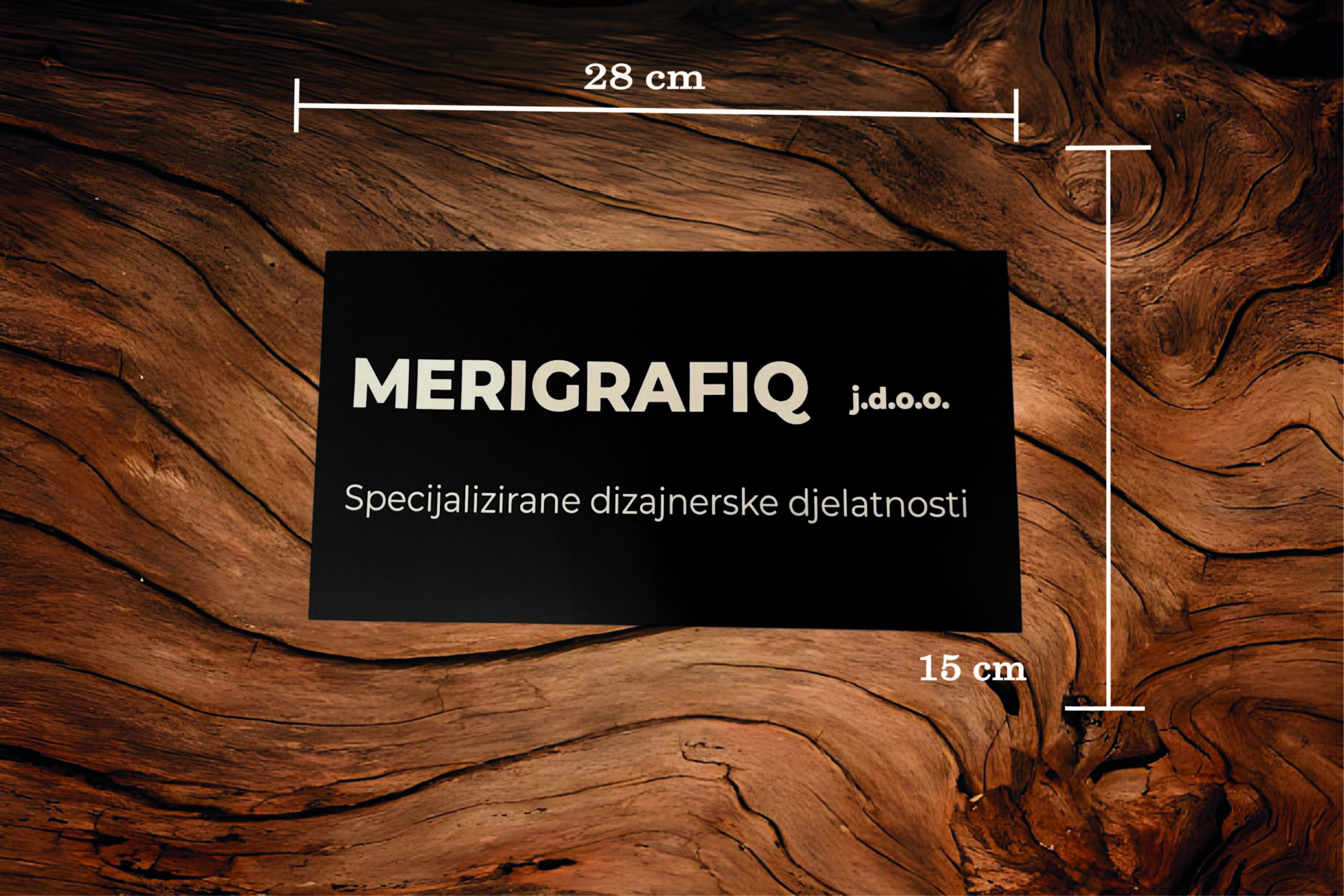 PERSONALIZIRANA PLOČICA SA PODACIMA PO ŽELJI - Slika 2