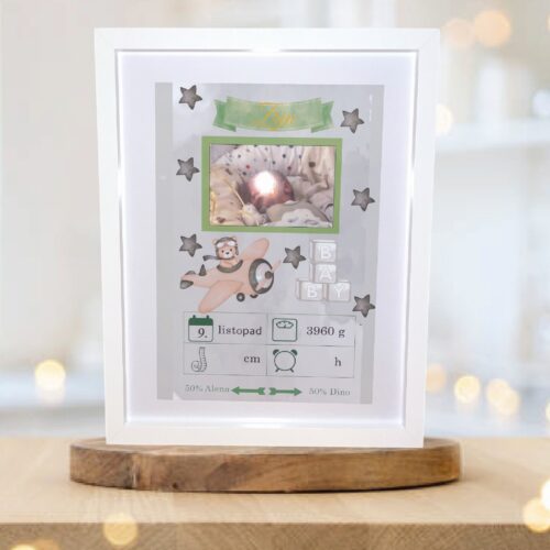 PERSONALIZIRANA SLIKA ZA POKLON BEBI #2