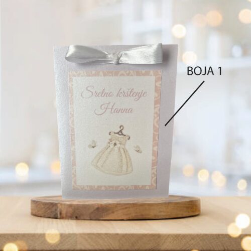 PERSONALIZIRANA ČESTITKA ZA KRŠTENJE