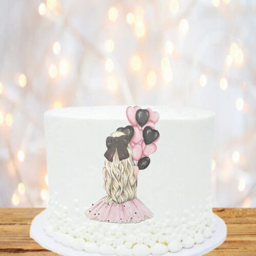 TOPER DJEVOJČICA SA BALONIMA