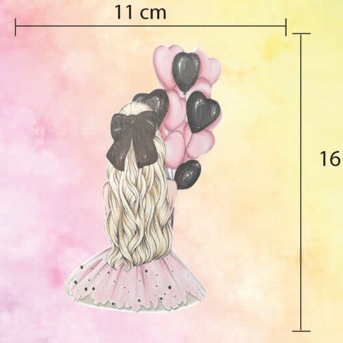 TOPER DJEVOJČICA SA BALONIMA