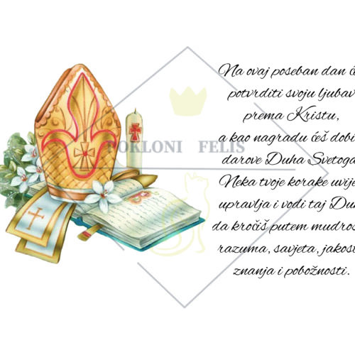 PERSONALIZIRANA SLIKA ZA KRIZMU