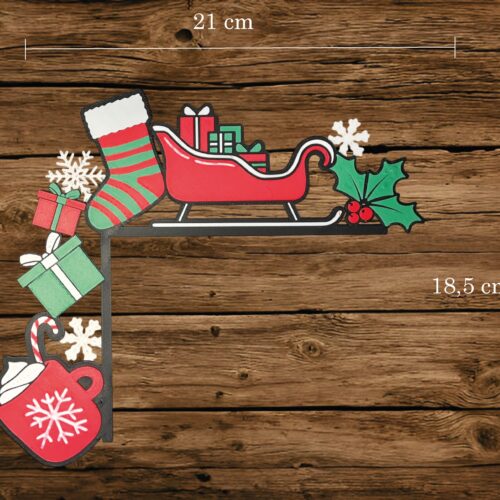 BOŽIĆNA DEKORACIJA ZA VRATA #5