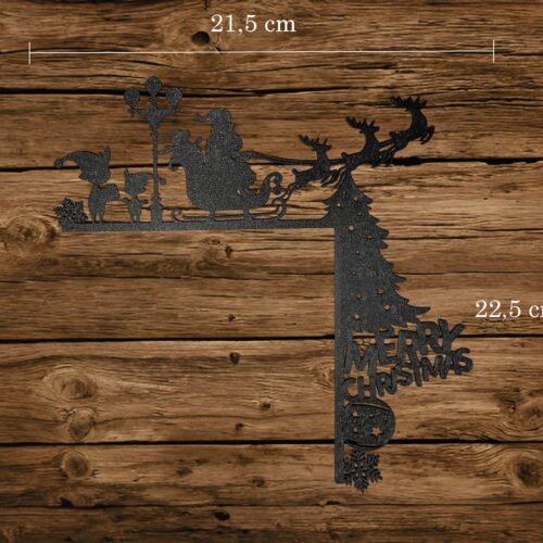 BOŽIĆNA DEKORACIJA ZA VRATA #4