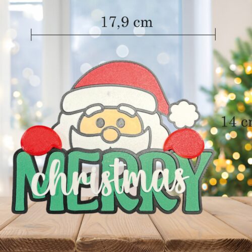 SAMOSTOJEĆI DEKORATIVNI NATPIS MERRY CHRISTMAS