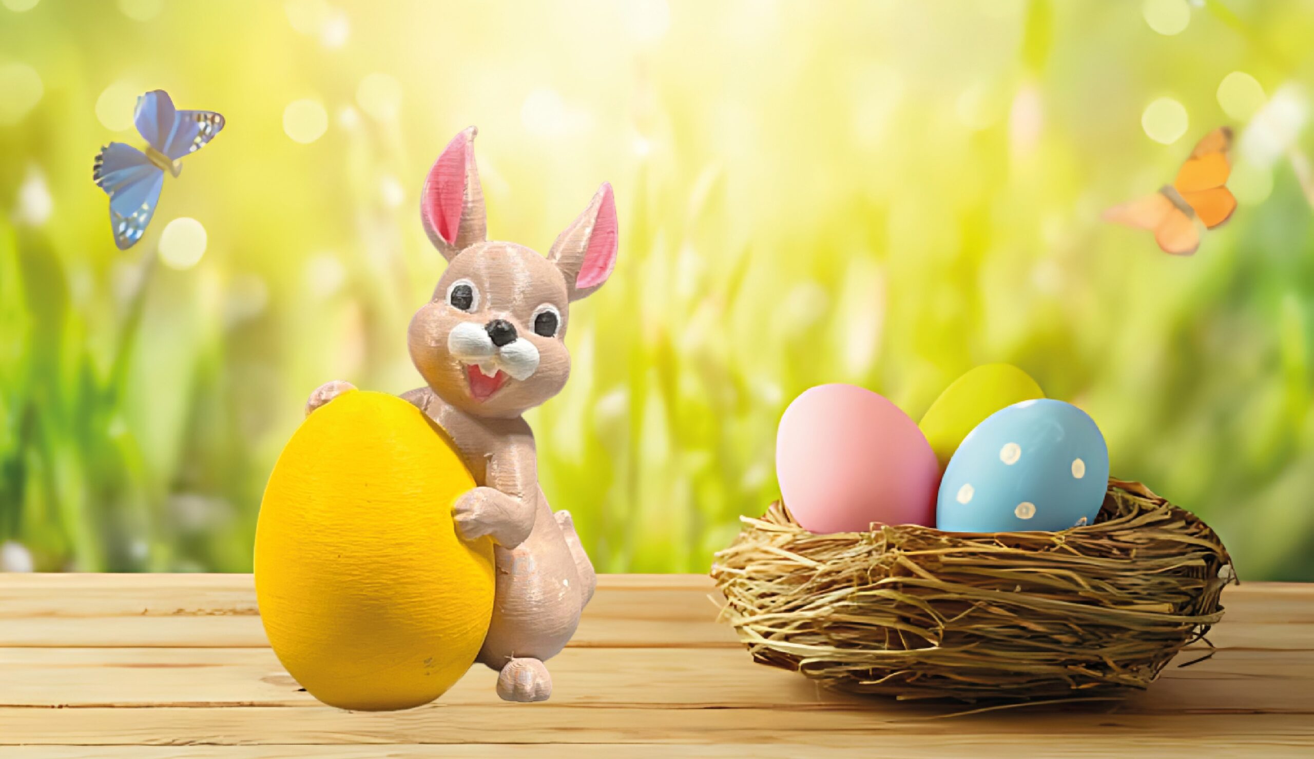 USKRSNA DEKORACIJA ZEČIĆ SA JAJOM - Slika 5