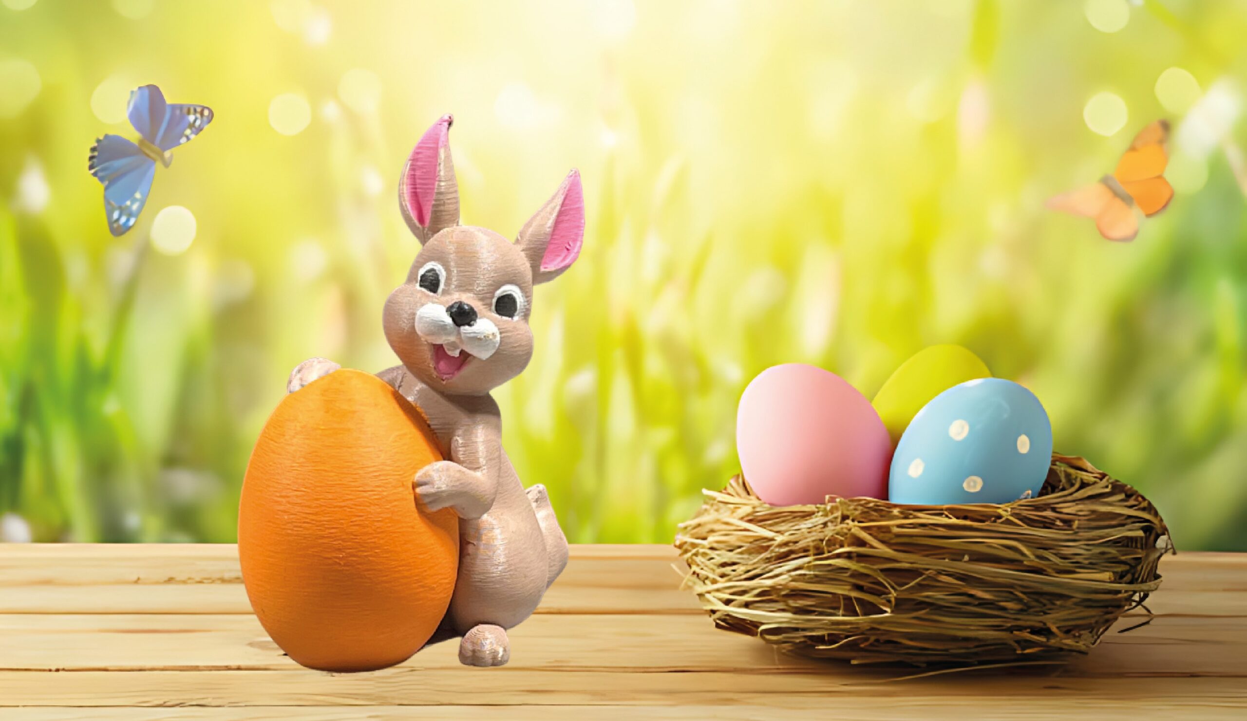 USKRSNA DEKORACIJA ZEČIĆ SA JAJOM - Slika 6