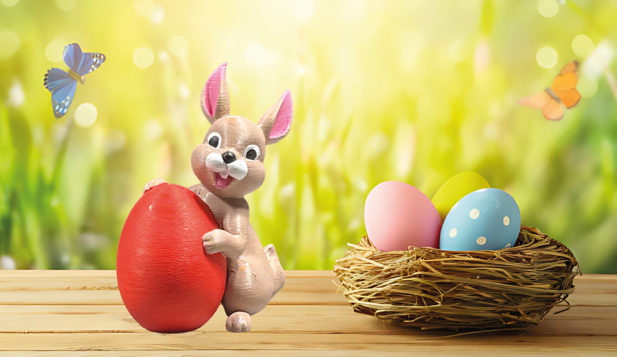 USKRSNA DEKORACIJA ZEČIĆ SA JAJOM - Slika 8