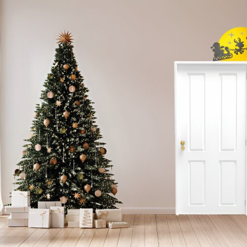 BOŽIĆNA DEKORACIJA ZA VRATA #1