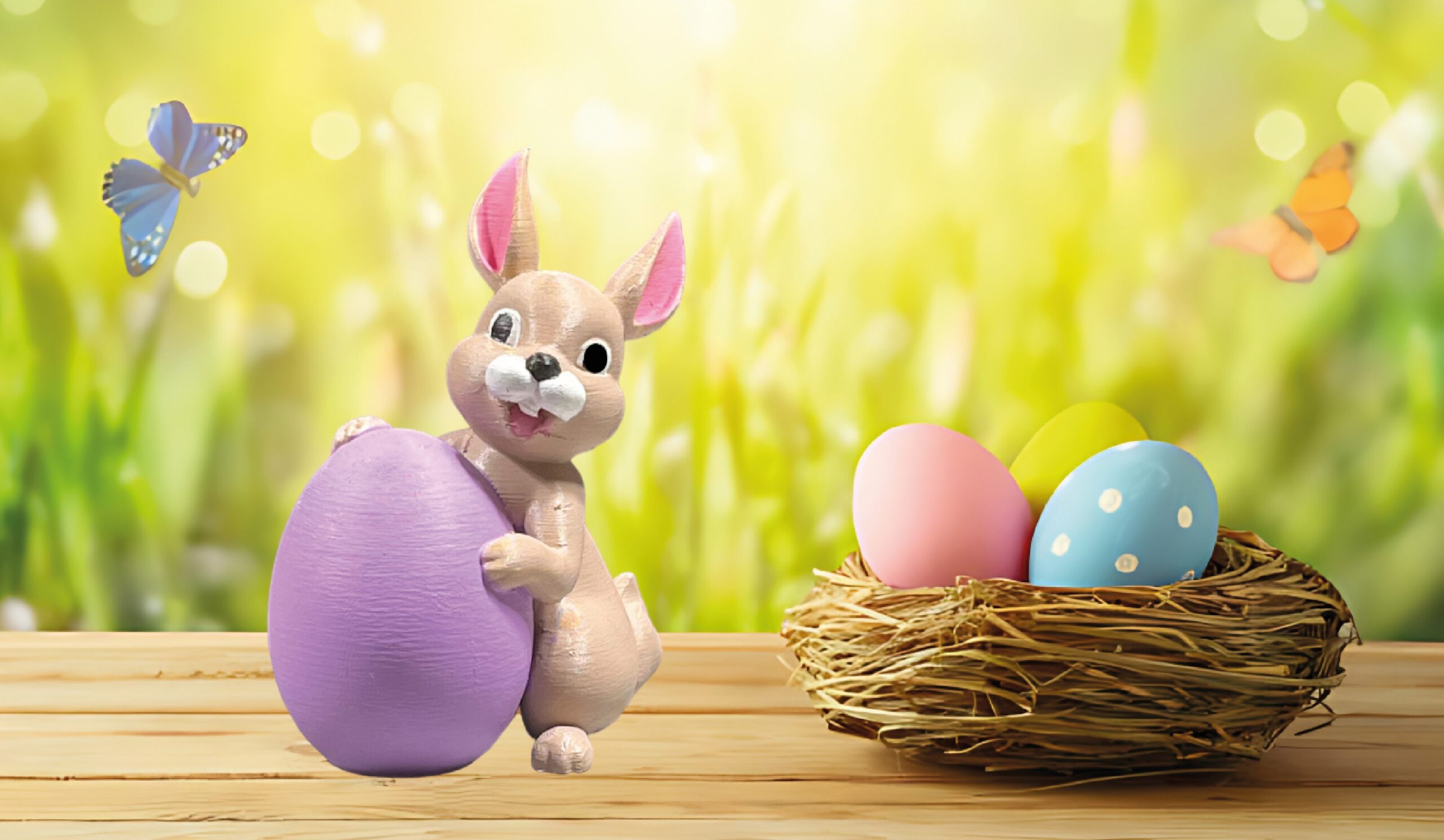 USKRSNA DEKORACIJA ZEČIĆ SA JAJOM - Slika 10