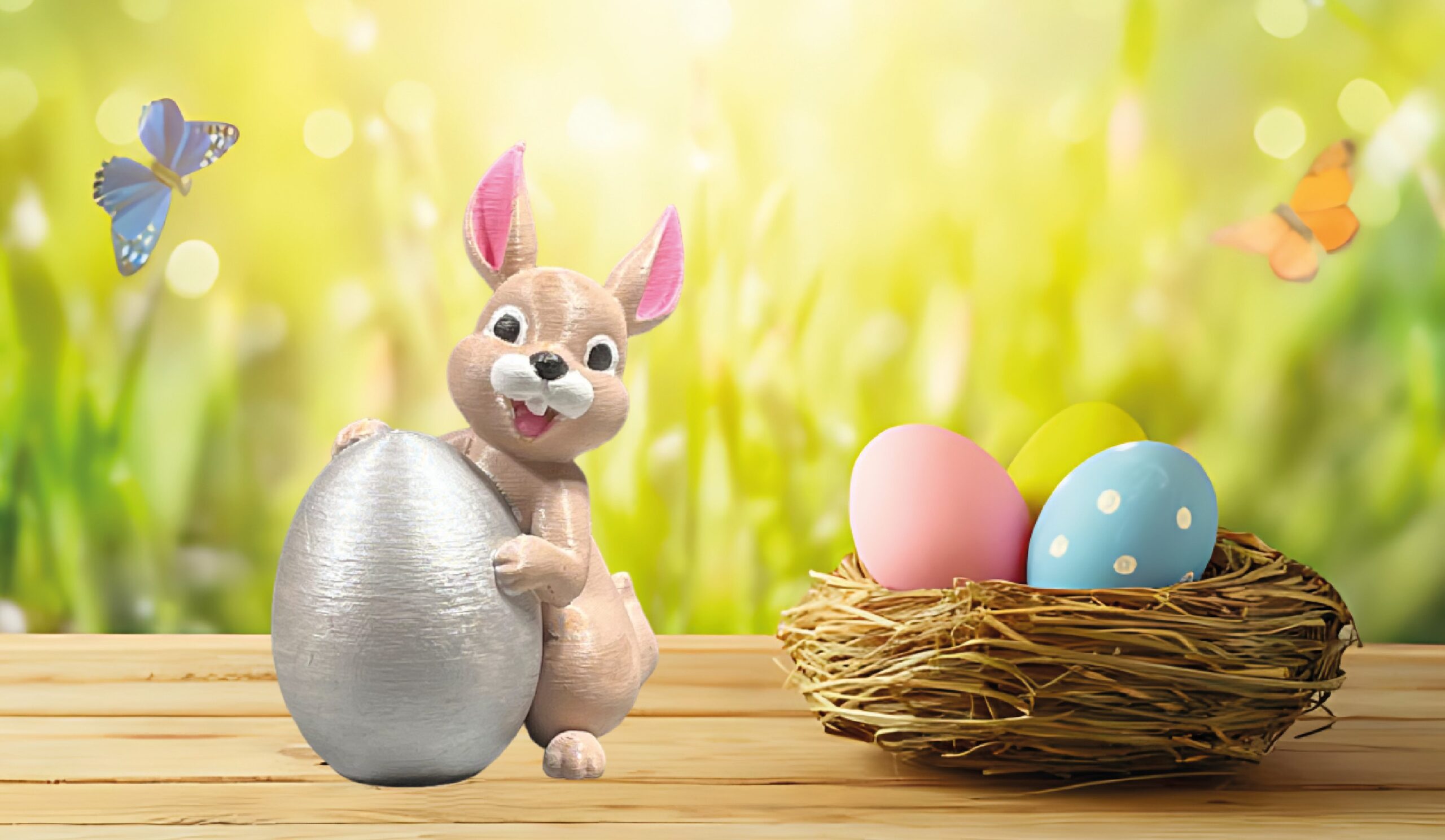 USKRSNA DEKORACIJA ZEČIĆ SA JAJOM - Slika 11