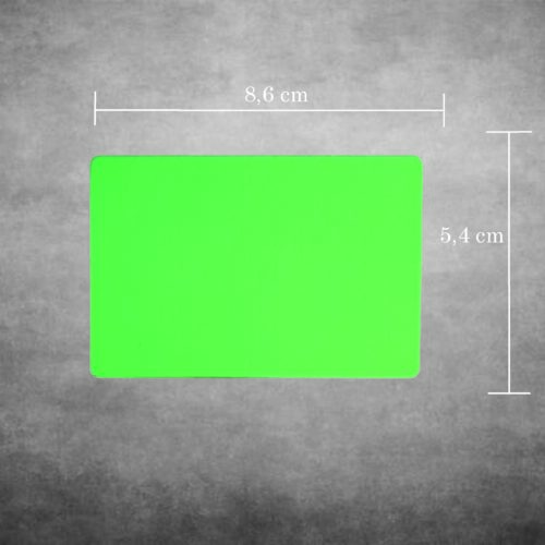 PERSONALIZIRANA GRAVURA NA ALUMINIJSKE VIZITKE – ZELENA