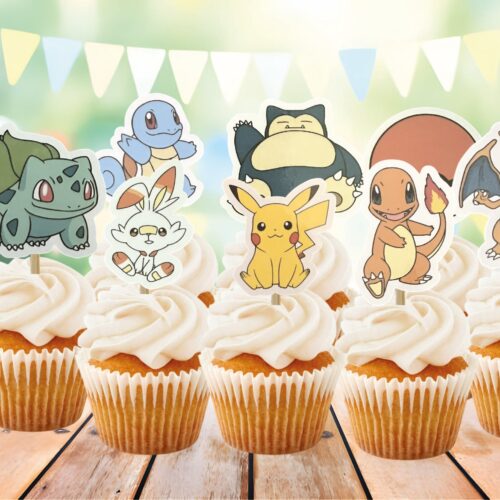 TOPERI ZA MUFFINE K POKEMONI