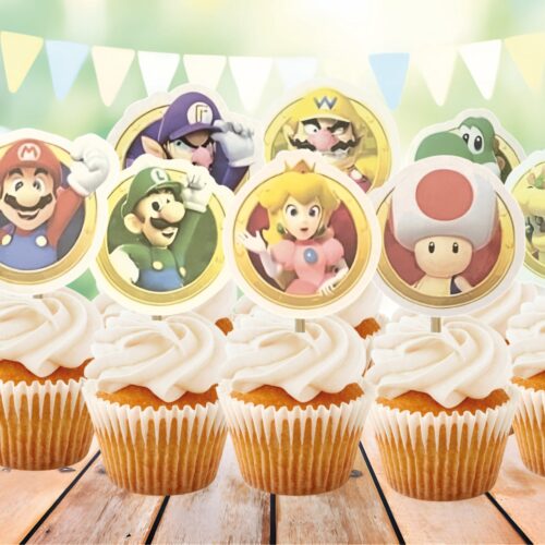 TOPERI ZA MUFFINE SUPER MARIO