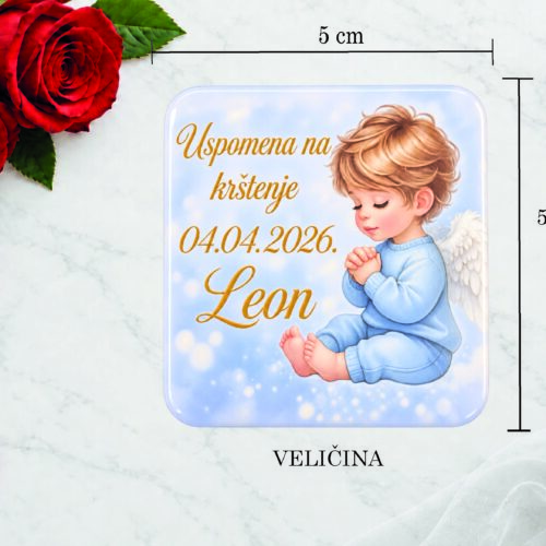 MAGNETIĆI KAO ZAHVALNICE ZA KRŠTENJE #1