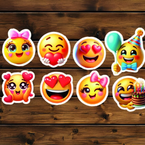 TOPERI ZA MUFFINE EMOJI