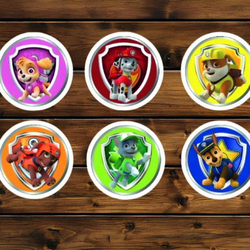 TOPERI ZA MUFFINE K PAW PATROL