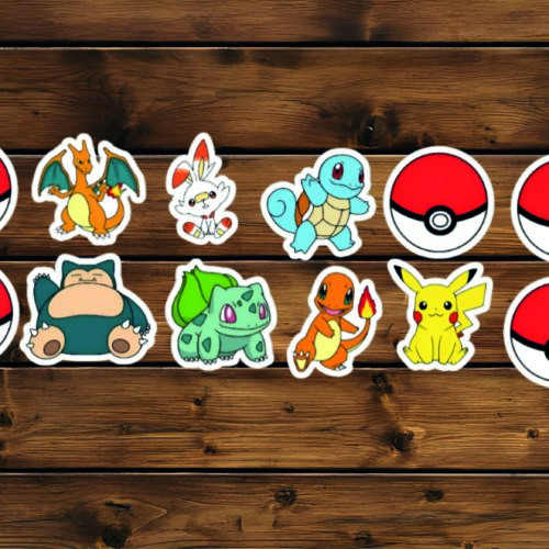 TOPERI ZA MUFFINE K POKEMONI