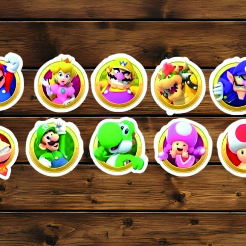 TOPERI ZA MUFFINE SUPER MARIO
