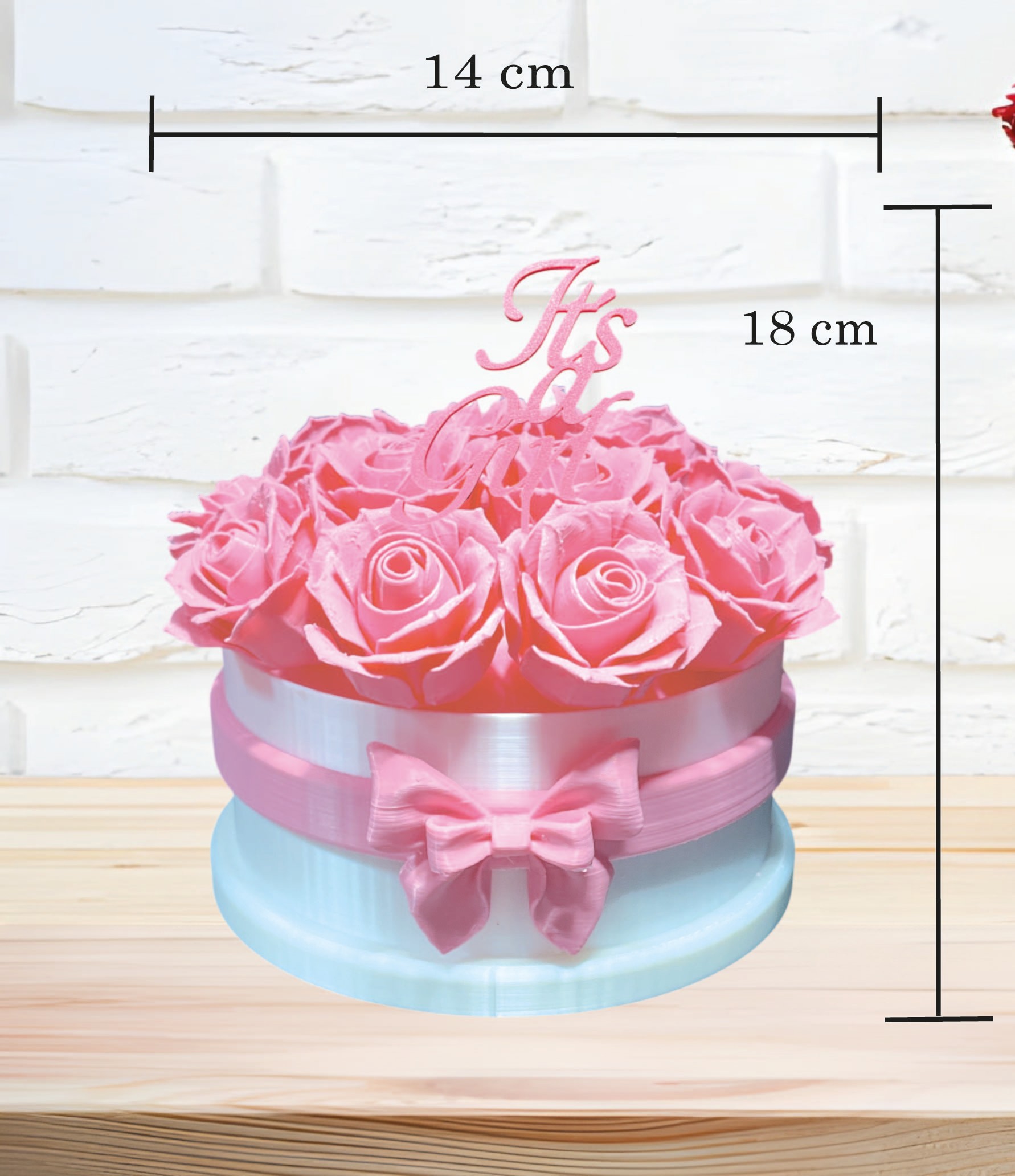 FOREVER ROSEBOX SA NATPISOM ITS A GIRL - Slika 2