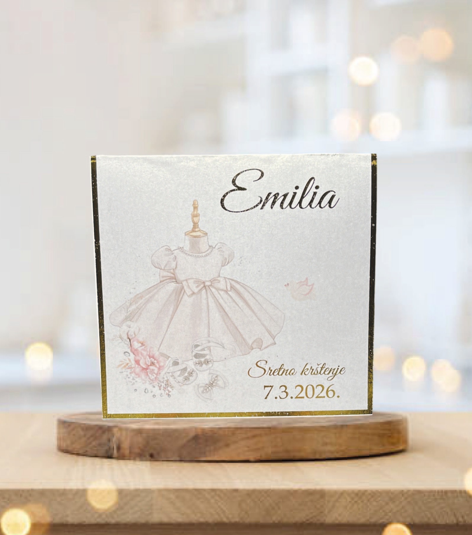 PERSONALIZIRANA ČESTITKA ZA KRŠTENJE #8