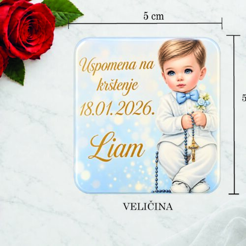 MAGNETIĆI KAO ZAHVALNICE ZA KRŠTENJE #4