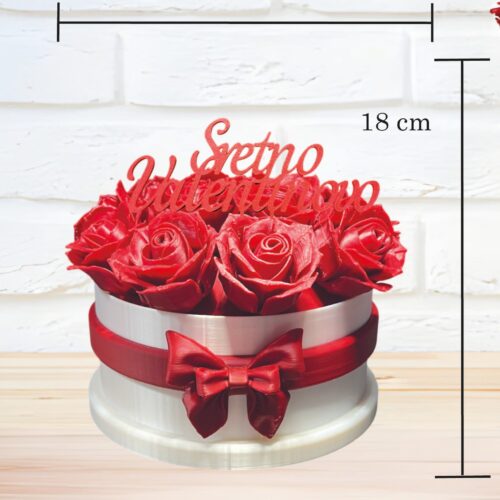 FOREVER ROSEBOX SA NATPISOM PO ŽELJI