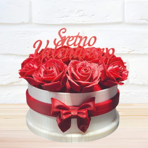 FOREVER ROSEBOX SA NATPISOM PO ŽELJI